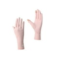thumbnail image 2 of cpengpj Sunscreen Gloves Summer Women's Ice Silk Outdoor Driving Cycling Thin Breathable Gloves Women UV Driving Mittens Touchscreen Golf Cycling Gloves, 2 of 5