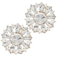 thumbnail image 4 of 2pcs Crystal Shoe Clips Creative Shoe Embellishments Women Decorative Shoe Accessories, 4 of 8