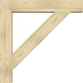thumbnail image 3 of Ekena Millwork 6"W x 42"D x 42"H Traditional Block Rough Sawn Bracket, Douglas Fir, 3 of 25