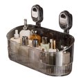 thumbnail image 3 of Estante Ducha Cesta Extraíble Carrito para Baño (gris), 3 of 4