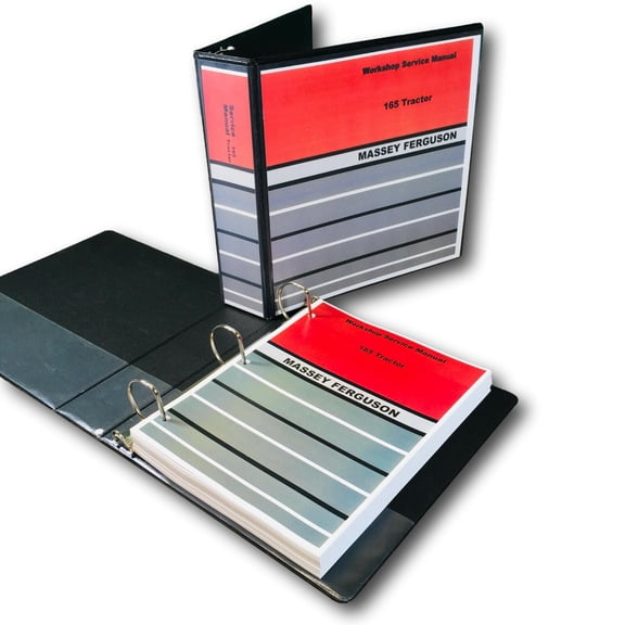 MASSEY FERGUSON 165 TRACTOR SERVICE MANUAL REPAIR SHOP TECHNICAL WORKSHOP BOOK