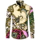 thumbnail image 3 of Camisa hawaiana con estampado de cachemira vintage para hombre, blusa de manga larga con solapa de flores, ropa informal de hip hop para hombre y mujer, ropa de fiesta cómoda para graduación, 3 of 5