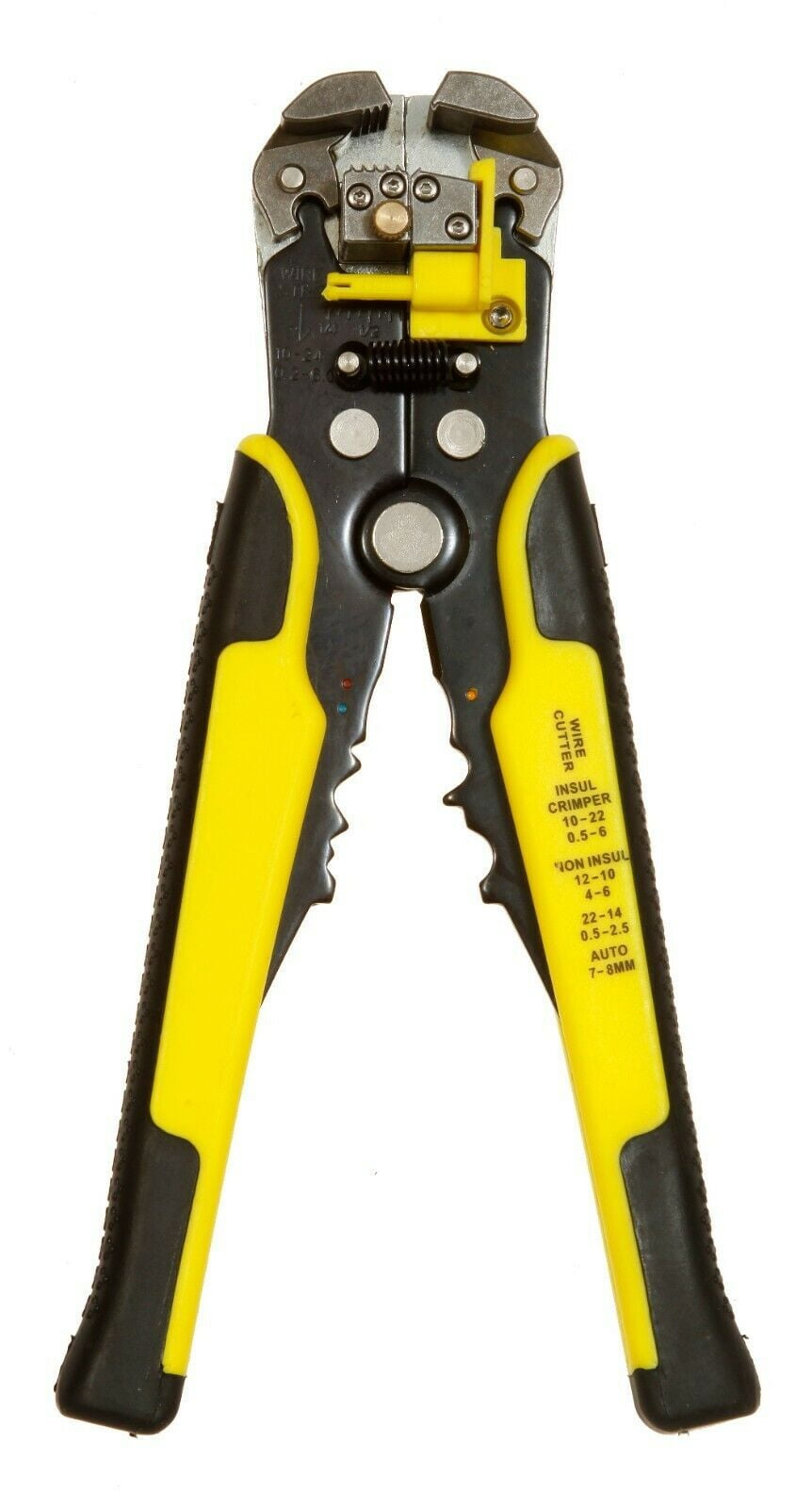 Self Adjusting Insulation Wire Stripper Cutter Crimper Cable Stripping Tools 8" 