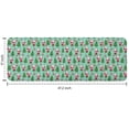thumbnail image 7 of Light Blue Christmas Santa and Tree Pattern Kitchen Rug Mat,Kitchen Runner Rugs Non Skid Washable,Decorative Kitchen Floor Mats for Kitchen,Sink,Laundry,17"x47.2", 7 of 7
