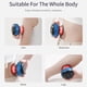 thumbnail image 2 of Soidarity Ventosas eléctricas para raspar el cuerpo, luz roja, calefacción, apagado automático, máquina de masaje, masajeador de mano para masajeadores Azul 6 marchas tipo 2, 2 of 6