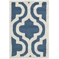 thumbnail image 2 of SAFAVIEH Cambridge Kirsten Geometric Wool Area Rug, Navy/Ivory, 2' x 3', 2 of 7