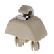 thumbnail image 4 of 2 Piezas Gancho Clip Parasol Clip Parasol Interior Soporte Gancho Parasol Repuesto Plástico Compatible con Coches Adecuado para Beige, 4 of 8