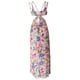 thumbnail image 3 of Vestido largo maxi con sujetador con tirantes finos y estampado floral bohemio para mujer METRO Sunnimix Vestido maxi, 3 of 8