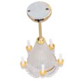 thumbnail image 3 of Dollhouse Ceiling Lamp, Burr Free Beautiful Decorative Miniature Chandelier  For 3 Years Old Above, 3 of 8