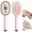 Pink, variant on Steam Hair Straightener 3-in-1 Mist Detangling Brush with Red Light Scalp Care Rechargeable Cordless Self-Cleaning Styling Tool for Travel Home Salon