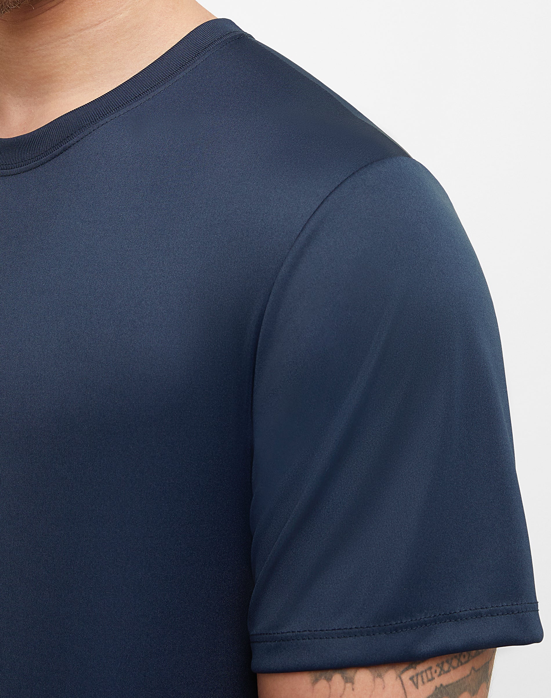 Paquete de 2 playeras Cool Dri para hombre, deportivas de rendimiento, cómodas, con ribete, ligeras 4