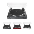 thumbnail image 4 of Audio-Technica AT-LP60XBT Bluetooth Turntable (Black) Bundle with Speakers Pair, 4 of 6