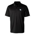 thumbnail image 2 of Men's Cutter & Buck Black Kentucky Wildcats Prospect Eco Textured Stretch Recycled Polo, 2 of 3