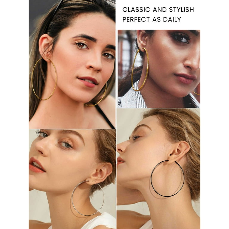 The biggest hoop earrings on sale ever