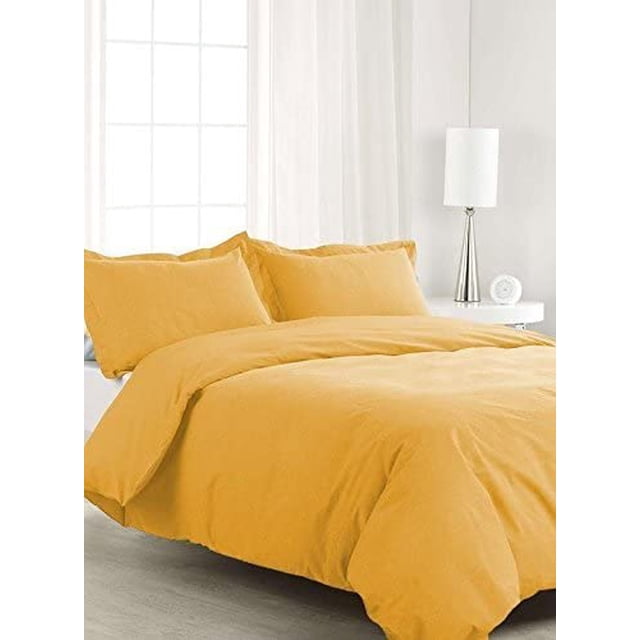 800 Thread Count 100% Egyptian Cotton 3 Piece Duvet Set with Zipper Closure & Corner 3 Pc Duvet Set Solid Pattern