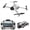 White, variant on Penmahua Gps Drone With 5.9 Inch Screen Remote Control Brushless Motor 5G Rc Quadcopter With Airdrop Function 20 Minute Flight Time 2K Camera Obstacle Avoidance For Adults White