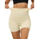 thumbnail image 1 of INSPIRE CHIC Women's High Waisted Shapewear Boyshorts Tummy Control Panties L White, 1 of 4