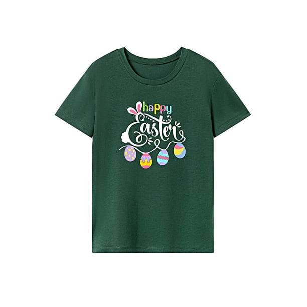 Camiseta para mujer Camiseta básica Ropa Tops de verano Camiseta con cuello redondo para viajes Camping M