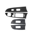 thumbnail image 2 of Real Bright Soft Car Interior Carbon Fiber Sticker DecorationCarbon Fiber Window Lift Switch Panel Cover For LEXUS IS250 IS350 2006-08Auto Car Protection Interior Accessories, 2 of 8