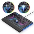 thumbnail image 3 of Control arcade Qanba Sapphire LED RGB tipo fight stick para PS5 y PC, 3 of 9