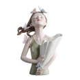 thumbnail image 1 of Creative Resin Butterfly Girl Vase Sculpture Home Decor Room Flowers Vase Gift, 1 of 4