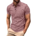 thumbnail image 3 of Goodtrade8 Mens Button down Shirts Summer Polo Dress Shirts Work Collar Casual Short Sleeve Hawaiian T-Shirts for Men Gift for Men, 3 of 6