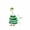 D, variant on Festive Porch Goose Clothes Set, 15.9-Inch Christmas Tree Goose Outfit for Outdoor Lawn Decoration, Holiday Gift and Keepsake for Garden Goose Lovers