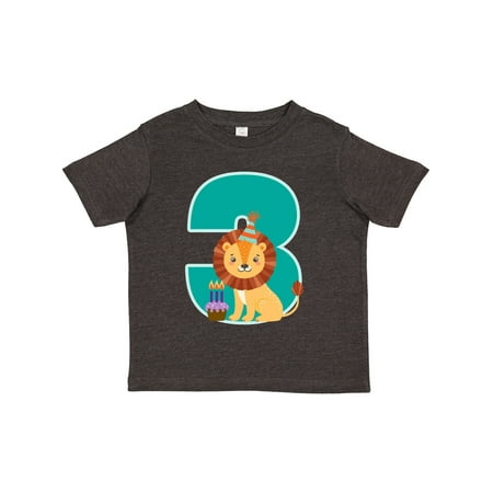 

Inktastic 3rd Birthday Zoo Party 3 Year Old Gift Toddler Boy or Toddler Girl T-Shirt