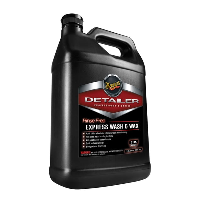 Lavado Sin Enjuague Con Cera D11501 1 Gal Detailer Meguiars .