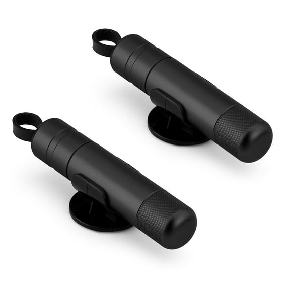 2 Pack Window Breaker Seatbelt Cutter, 2 in 1 Portable Car Window Breaker Tool Hammer, Auto Rescue Seat Belt Cutter and Glass Breaker (Black)