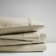 thumbnail image 6 of Beautyrest 600 Thread Count Khaki Cooling Cotton Blend 4 PC Sheet Set, California King, 6 of 9