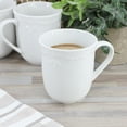 thumbnail image 5 of Elama Henryi 6 Piece 12 Ounce Porcelain Mug Set in White, 5 of 5