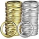 thumbnail image 1 of Anillos de metal de repuesto para tarros de enlatado de boca regular Bandas de enlatado de tipo partido Bandas de tarro de tornillo prácticas Anillos de bandas de metal de hojalata a prueba de fugas, compatibles con tarro de albañil Sincero Electrónica, 1 of 6