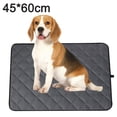 thumbnail image 2 of Nvzi Alfombrilla para jaula de perro a prueba de mordeduras, cama de entrenamiento para mascotas de tela indestructible mejorada, 45 x 60 cm, gris, 2 of 3