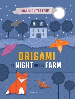 Pre-Owned Origami at Night on the Farm (Library Binding) 164282433X 9781642824339