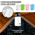 thumbnail image 3 of Minil Portable Pool AirPump Rechargeable Tiny Electric Pump for Inflatables Y8, 3 of 8