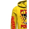 thumbnail image 6 of WWE Superstar Hulk Hogan Hoodie - Hulkamania - Mens World Wrestling Champion Costume Hoodie Sweatshirt Yellow, X-Large, 6 of 7