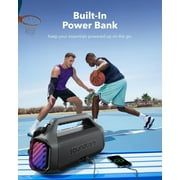 Soundcore Boom 2 Plus By Anker, Outdoor Speaker, 140W, 2+2 Channel, BassUp 2.0, 20H Playtime, Black