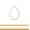 Gold - 2", variant on Rhinestone Hoop Earrings For Women - Silver CZ Teardrop Hoops - 2 inch
