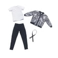 thumbnail image 1 of Figuras de acción a escala 1:6, traje de chaqueta con lentejuelas, modelo de ropa de cuerpo masculino de 12 ", disfraz que incluye chaqueta,, 1 of 9