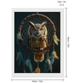 thumbnail image 2 of Diamond Art Kits for Adults - Owl Dreamcatcher Feathers Artistry 5d Diamond Painting for Adults, Diamond Art for Adults Beginners, Frameless Diamond Painting Kits for Adults for Home Wall Decor, 2 of 7