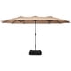 thumbnail image 3 of Sombrilla de Patio Exterior Costway 457.2 cm Doble Cara, 3 of 4