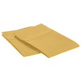 thumbnail image 1 of 100% Cotton 400 Thread Count 2 PC Pillow Cases (King, Gold), 1 of 1