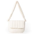 thumbnail image 1 of Bolso de hombro acolchado de nailon, bolso de mano tejido, bolso bandolera de diseñador, bolso de mujer, 1 of 5