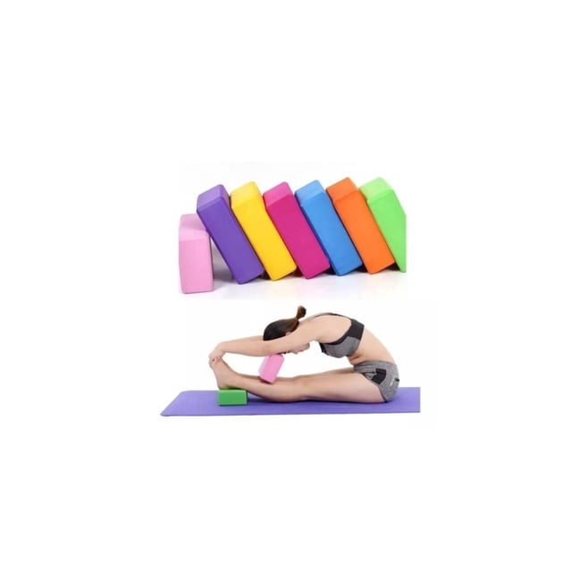 Ladrillo de goma EVA Yoga Block Fitness para pilates, 180 g