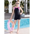 thumbnail image 6 of Asoul Girls One Piece Swimsuit Boyleg Athletic Bathing Suit Training Swimwear Size 8-16, 6 of 9
