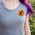 thumbnail image 2 of Rooster of Awesomeness Chicken Pinback Button Pin, 2 of 4