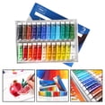 thumbnail image 3 of de pintura acrílica, paquete de 24 suministros de pintura para , , cerámica, tela, acrílicas no tóxicas para principiantes Gloria Tubo de pintura acrílica, 3 of 9