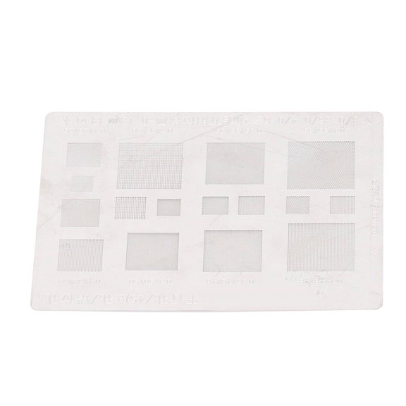 Universal BGA Reballing Stencil Multifunctional Tin Mesh Solder Template for Phone IC Chips Repair
