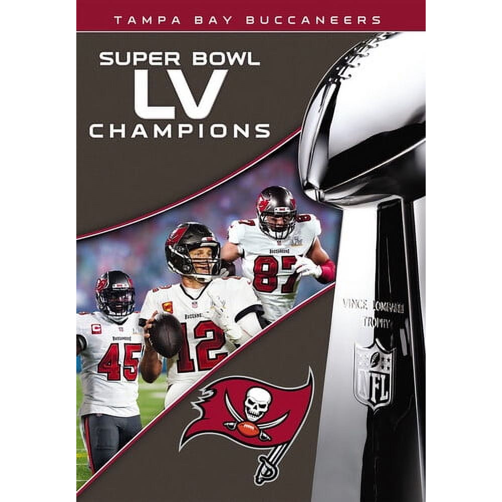 Cinedigm/Distribution Sol Nfl Super Bowl LV Champions: Tampa Bay Buccaneers (DVD) Cineverse Sports & Fitness